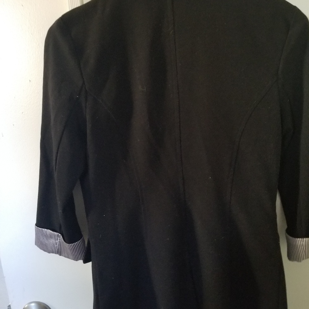 Black womens size small blazer business jacket - Picture 2 of 4